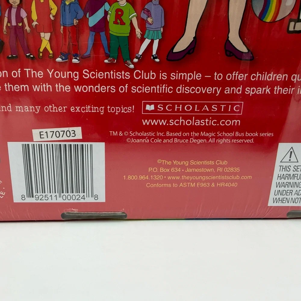 Magic School Bus Mysteries of Rainbows Science Kit Young Scientists Club NEW